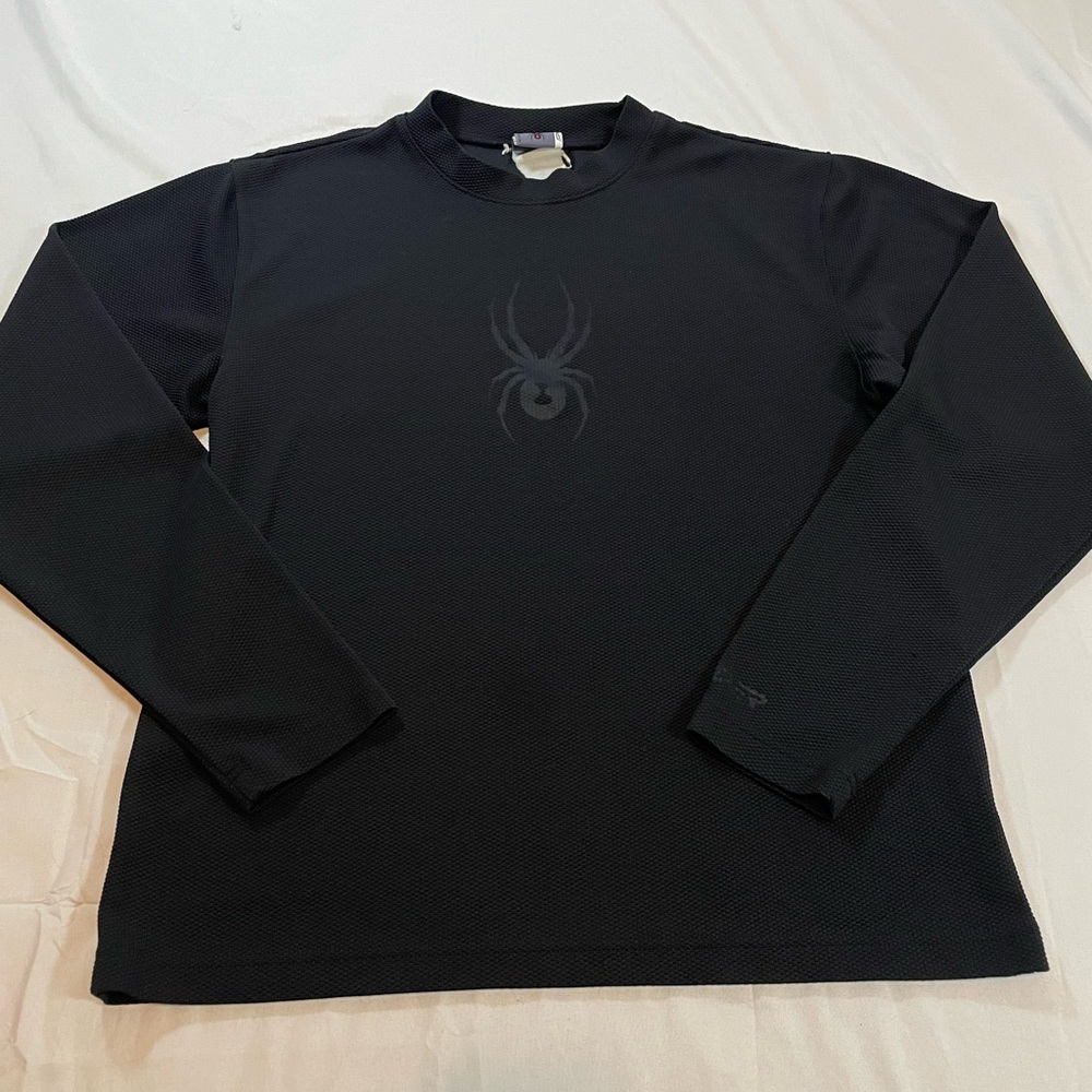 Spyder Men's Black Long Sleeve‎ Tee